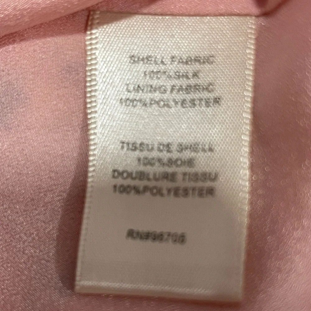 Rebecca Taylor Peach Corset Silk Strappy Top 4 - Picture 8 of 10
